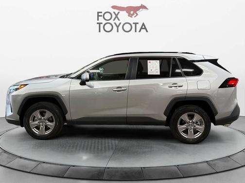 Silver Sky Metallic 2024 Toyota RAV4 Hybrid LE