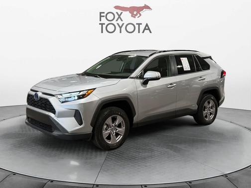 Silver Sky Metallic 2024 Toyota RAV4 Hybrid LE