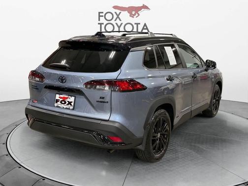 Celestite/Jet Black 2024 Toyota Corolla Hybrid L