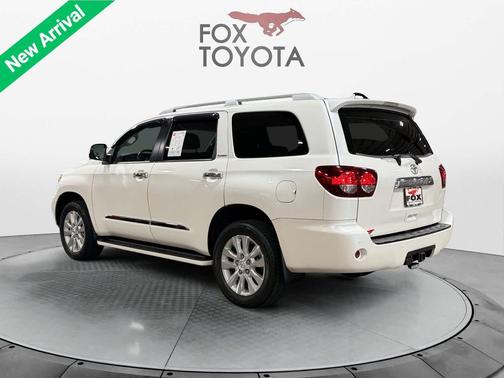 Blizzard Pearl 2019 Toyota Sequoia Platinum