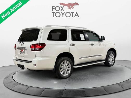 Blizzard Pearl 2019 Toyota Sequoia Platinum