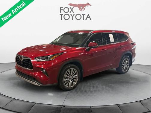 Ruby Flare Pearl 2021 Toyota Highlander Platinum