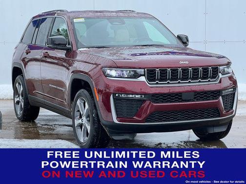 Velvet Red Pearlcoat 2026 Jeep Grand Cherokee Limited