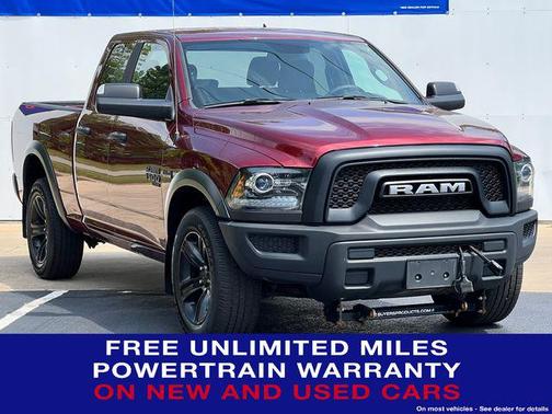 Delmonico Red Pearlcoat 2021 RAM 1500 Classic Warlock Quad Cab 4x4 6'4' Box