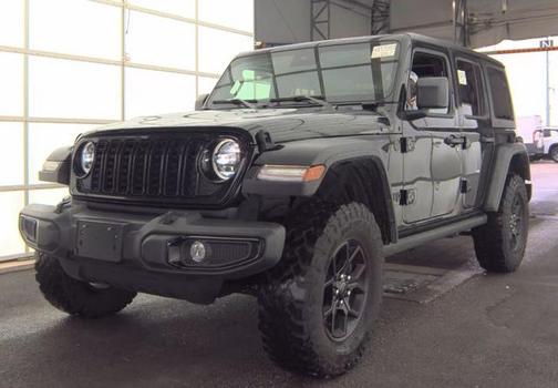 Black Clearcoat 2024 Jeep Wrangler Sport