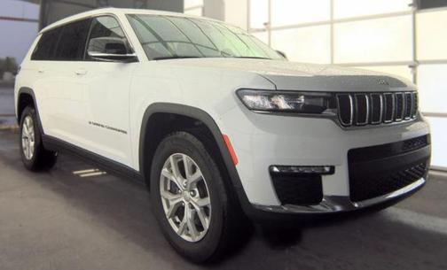 Bright White Clearcoat 2023 Jeep Grand Cherokee L Limited