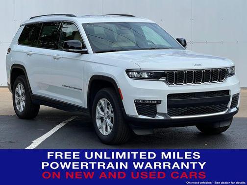 Bright White Clearcoat 2023 Jeep Grand Cherokee L Limited