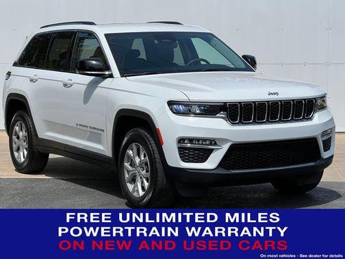 Bright White Clearcoat 2023 Jeep Grand Cherokee Limited