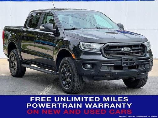 Shadow Black 2021 Ford Ranger LARIAT