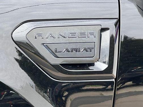 Shadow Black 2021 Ford Ranger LARIAT