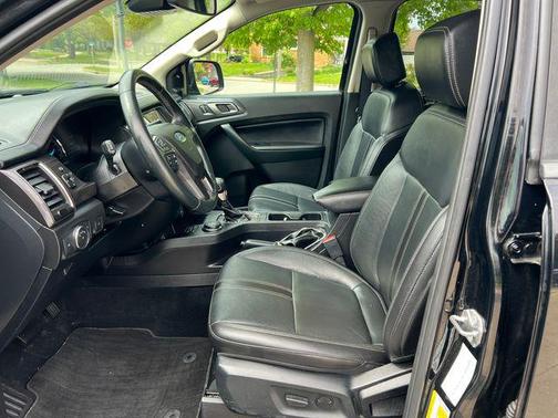 Shadow Black 2021 Ford Ranger LARIAT
