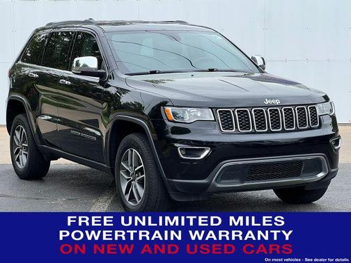 Diamond Black Crystal Pearlcoat 2021 Jeep Grand Cherokee Limited