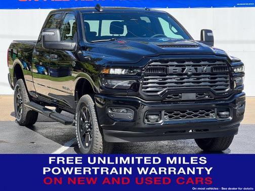 Diamond Black Crystal Pearlcoat 2027 RAM 2500 Big Horn