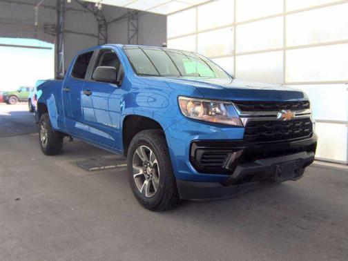 Bright Blue Metallic 2021 Chevrolet Colorado WT