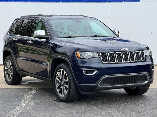 True Blue Pearlcoat 2018 Jeep Grand Cherokee Limited