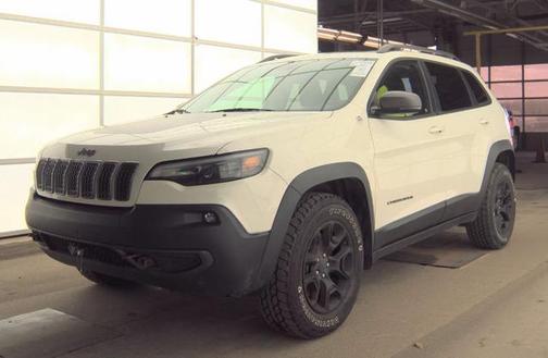 Pearl White Pearlcoat 2019 Jeep Cherokee Trailhawk Elite