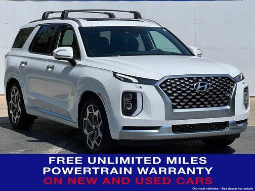 Hyper White 2021 Hyundai PALISADE Calligraphy