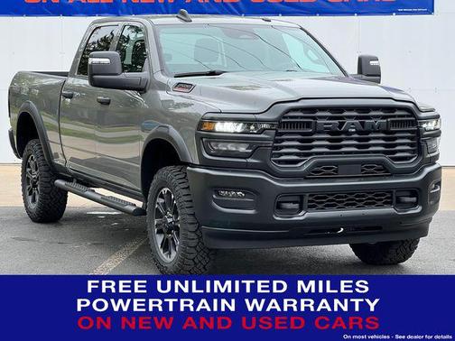 Ceramic Gray Clearcoat 2026 RAM 2500 Warlock Crew Cab 4x4 6'4' Box