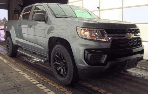 Steel Metallic 2021 Chevrolet Colorado WT
