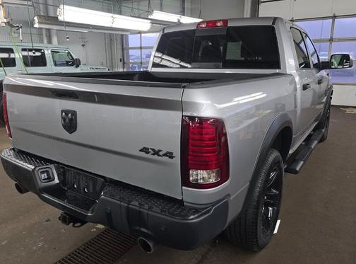 Billet Silver Metallic Clearcoat 2024 RAM 1500 Classic Warlock Crew Cab 4x4 5'7' Box