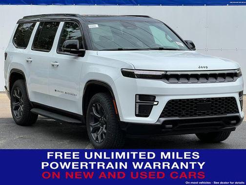 Bright White Clearcoat 2026 Jeep Grand Wagoneer Upland