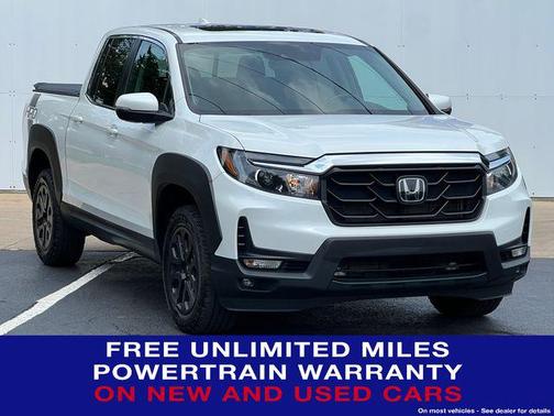 Platinum White Pearl 2023 Honda Ridgeline RTL