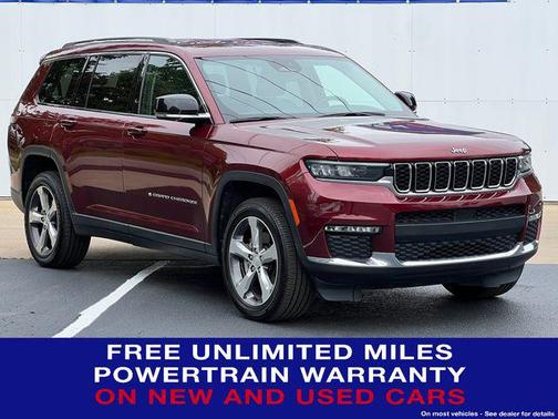 Velvet Red Pearlcoat 2021 Jeep Grand Cherokee L Limited