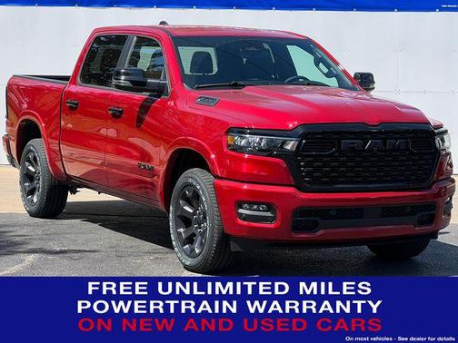 Molten Red Pearlcoat 2026 RAM 1500 Big Horn/Lone Star