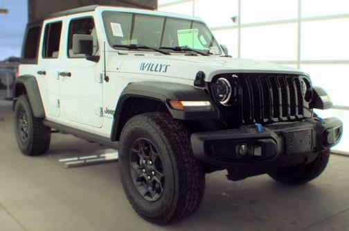 Bright White Clearcoat 2023 Jeep Wrangler 4xe Willys