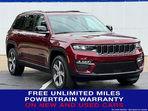 Velvet Red Pearlcoat 2023 Jeep Grand Cherokee Limited