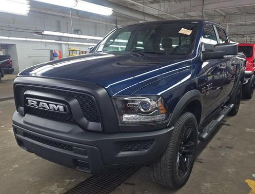 Patriot Blue Pearlcoat 2024 RAM 1500 Classic Warlock Crew Cab 4x4 5'7' Box