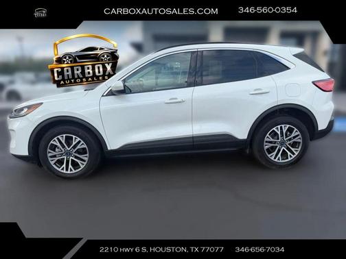 Star White Metallic Tri-Coat 2021 Ford Escape SEL