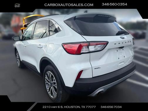 Star White Metallic Tri-Coat 2021 Ford Escape SEL