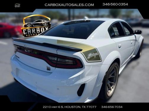 White Knuckle Clearcoat 2023 Dodge Charger Scat Pack