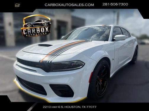 White Knuckle Clearcoat 2022 Dodge Charger Scat Pack