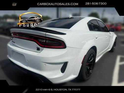 White Knuckle Clearcoat 2022 Dodge Charger Scat Pack
