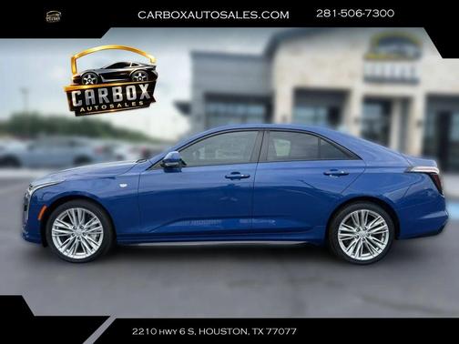 Wave Metallic 2020 Cadillac CT4 Sport