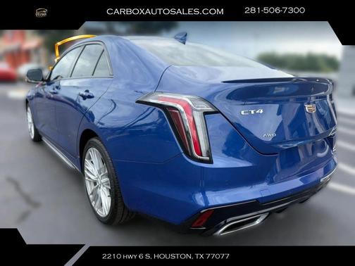 Wave Metallic 2020 Cadillac CT4 Sport