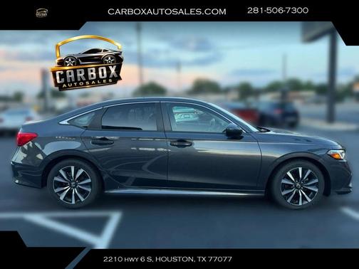 Gray 2023 Honda Civic LX