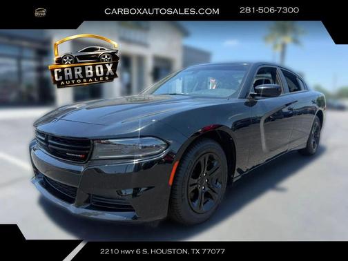 Pitch Black Clearcoat 2023 Dodge Charger SXT