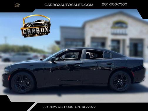 Pitch Black Clearcoat 2023 Dodge Charger SXT