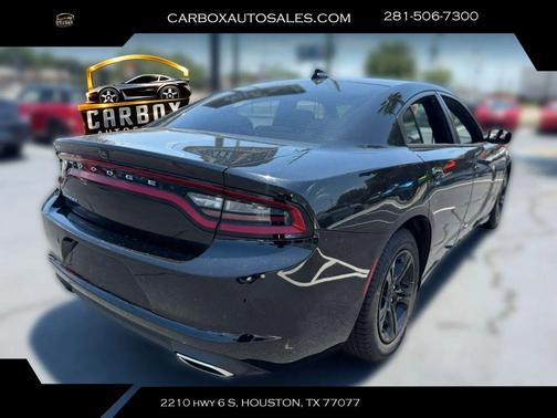 Pitch Black Clearcoat 2023 Dodge Charger SXT