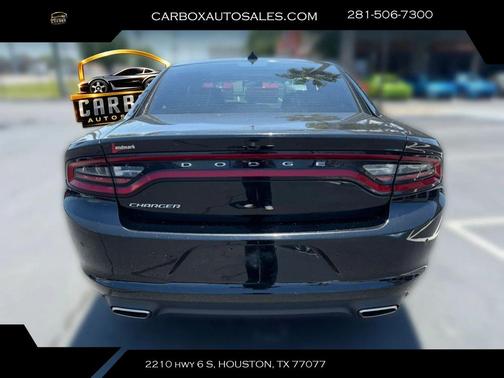 Pitch Black Clearcoat 2023 Dodge Charger SXT