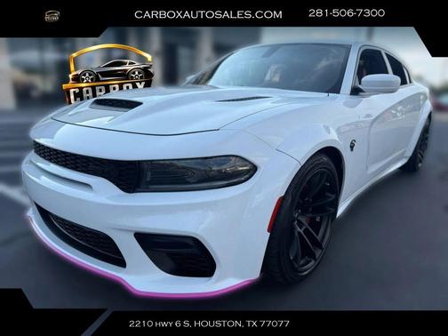 White Knuckle Clearcoat 2022 Dodge Charger SRT Hellcat