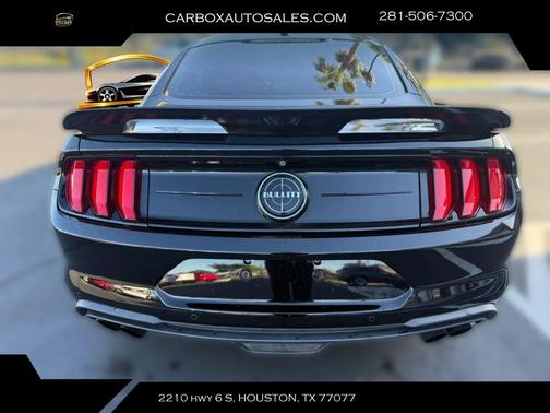 Shadow Black 2019 Ford Mustang Bullitt