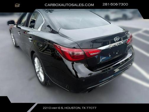 Black Obsidian 2020 INFINITI Q50 3.0t LUXE
