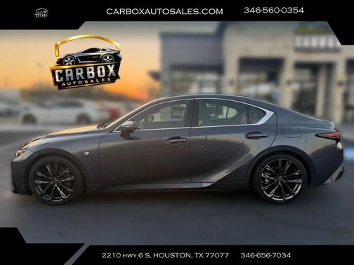 Black 2022 Lexus IS 350 Base