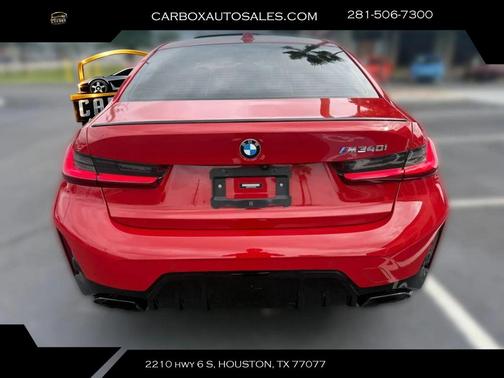 Melbourne Red Metallic 2023 BMW M340 M340i Sedan 4D