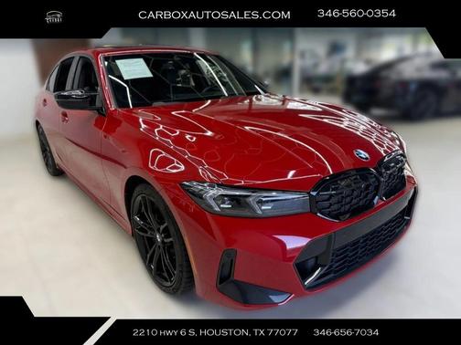 Melbourne Red Metallic 2023 BMW M340 M340i Sedan 4D