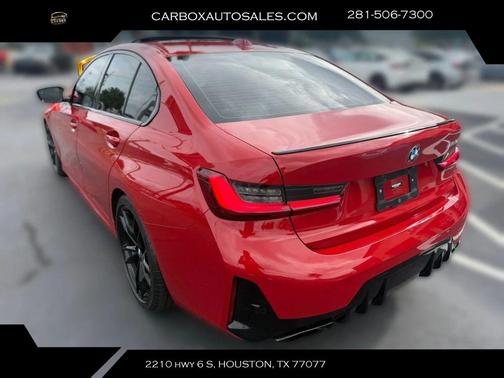 Melbourne Red Metallic 2023 BMW M340 M340i Sedan 4D
